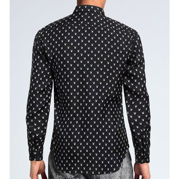 RARE Amiri x Playboy Silk Print Shirt - Picture 4 of 14